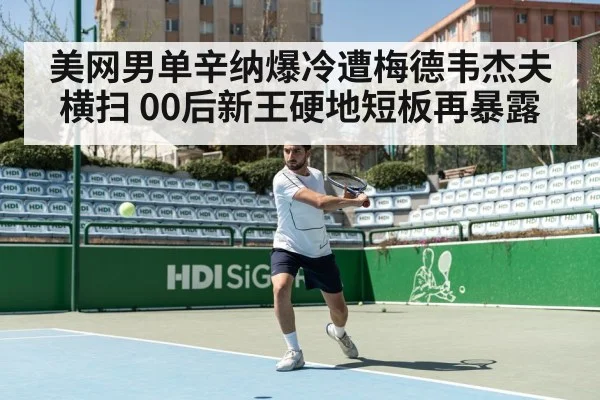 美网男单辛纳爆冷遭梅德韦杰夫横扫 00后新王硬地短板再暴露